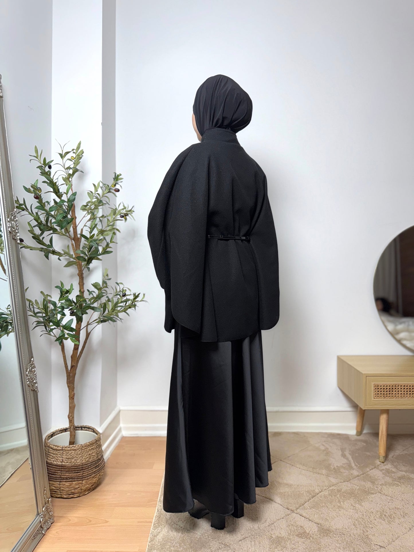 satin skirt (longer version)